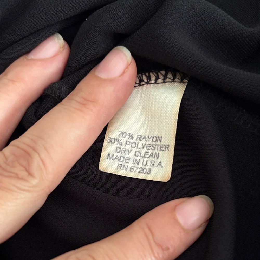 American Dream Black Knit Top - Picture 5 of 5